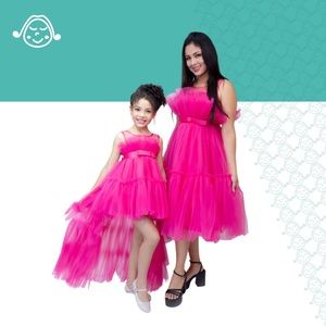 Mom & Me Puffy Tulle Barbie Dress